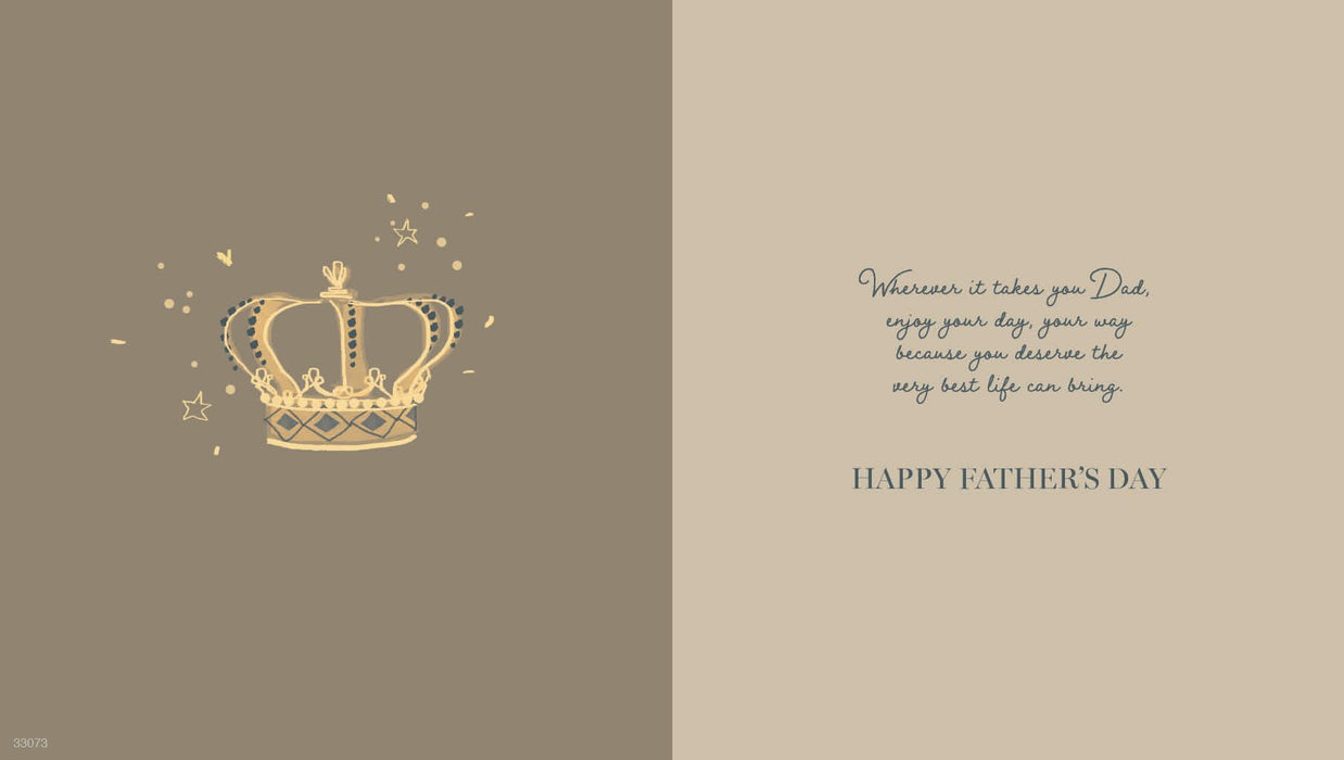 ICG 'For A Great Dad' Fathers Day Card