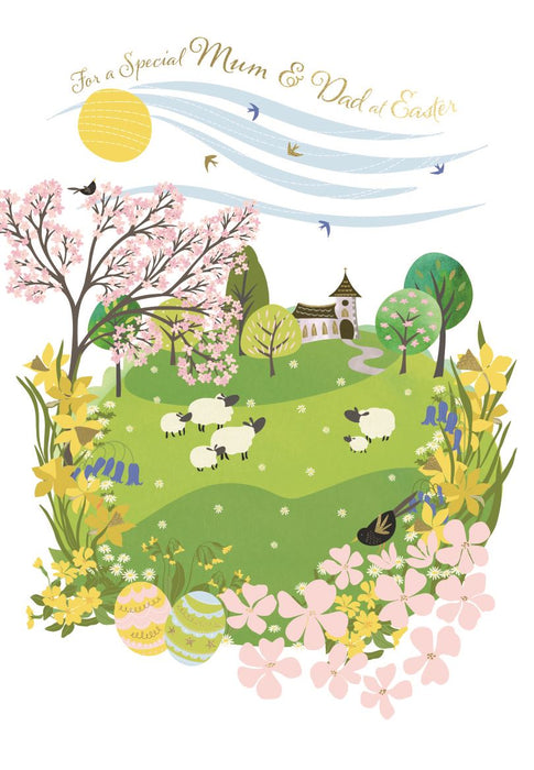 ICG 'For A Special Mum & Dad At Easter' Easter Card