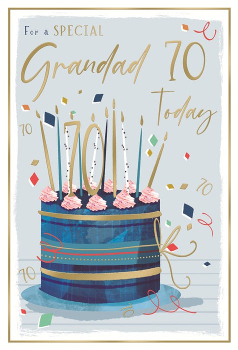 ICG 'For A Special Grandad 70 Today' Birthday Card