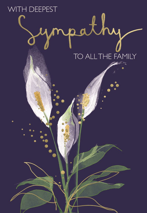 ICG 'Deepest Sympathy To All The Family' Sympathy Card