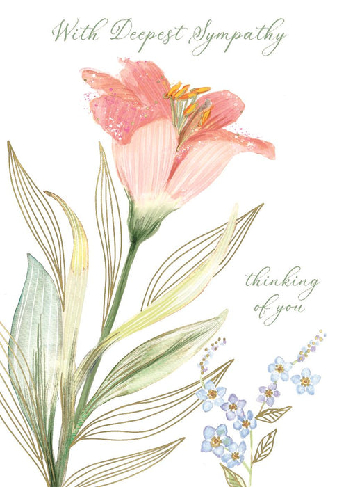 ICG 'With Deepest Sympathy' Sympathy Card