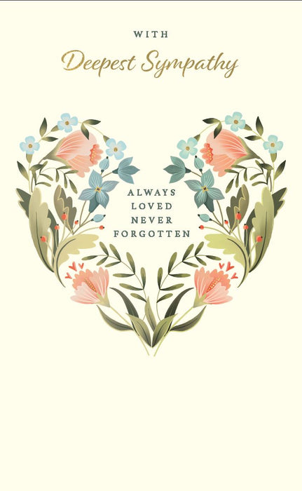 ICG 'With Deepest Sympathy' Sympathy Card