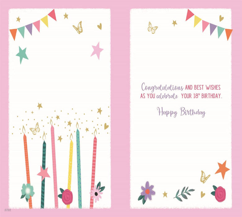 ICG 'Happy 18th Birthday' Card