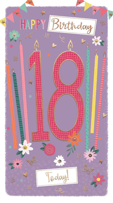 ICG 'Happy 18th Birthday' Card
