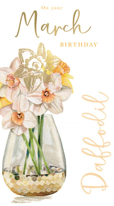 ICG 'On Your March Birthday' Birthday Card