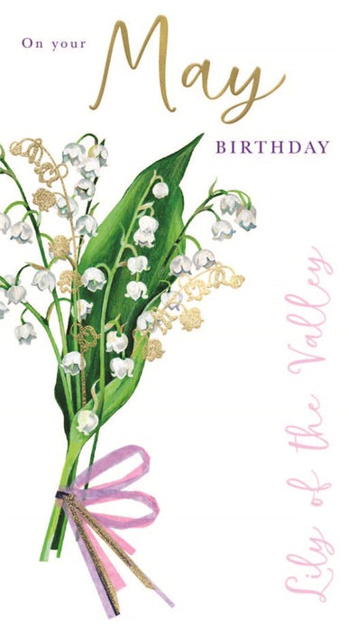 ICG 'On Your May Birthday' Birthday Card