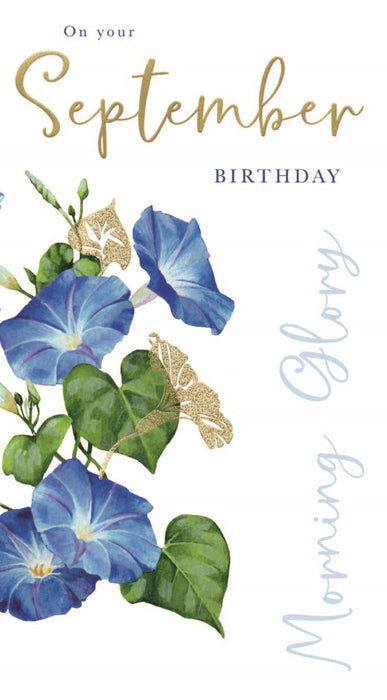 ICG 'On Your September Birthday' Birthday Card