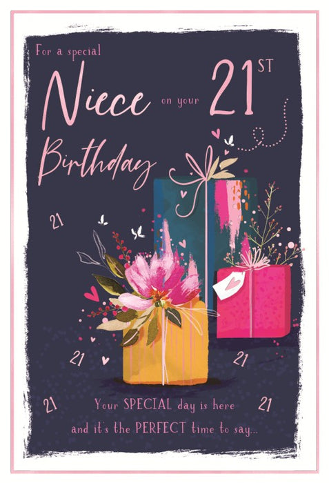 ICG 'Special Niece 21 Today' Birthday Card