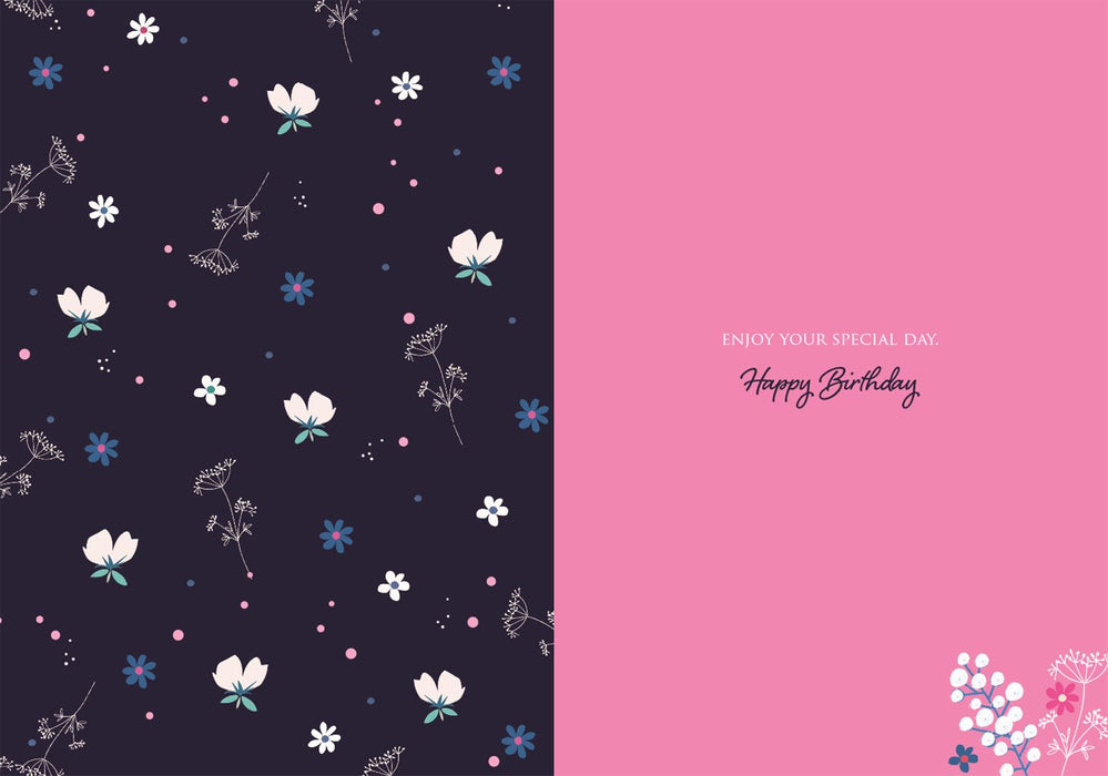ICG 'Birthday Female Floral' Birthday Card 00