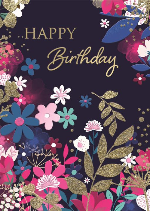 ICG 'Birthday Female Floral' Birthday Card 00