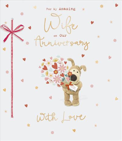 UKG 'For My Amazing Wife On Our Anniversary' Anniversary Card