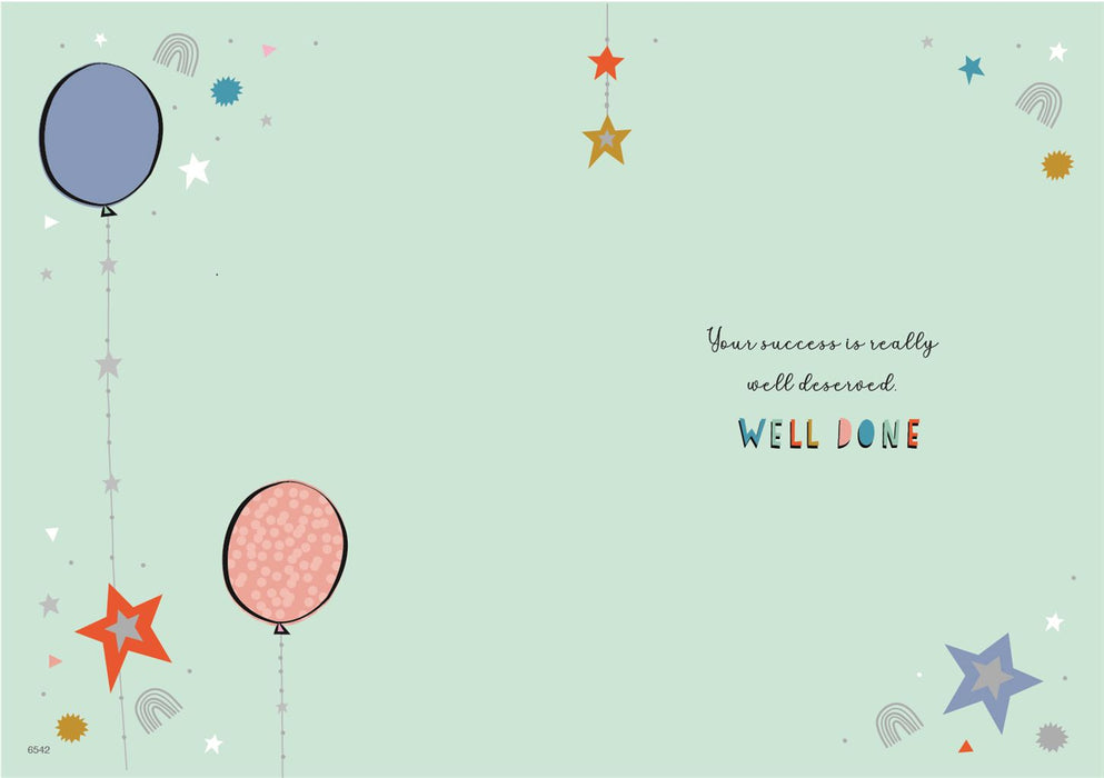 ICG 'You Passed Your GCSE Exams' Congratulations Card