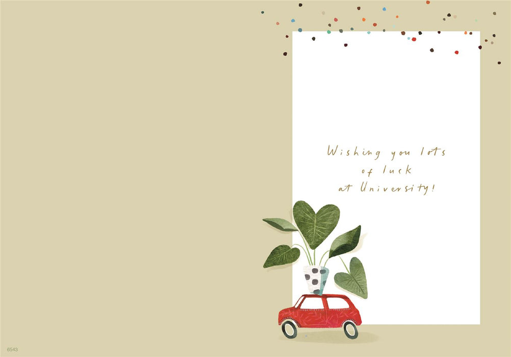 ICG 'You Are Off To UNI' Congratulations Card
