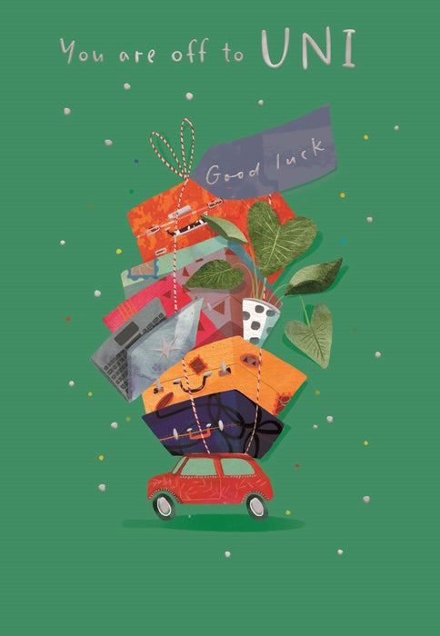 ICG 'You Are Off To UNI' Congratulations Card