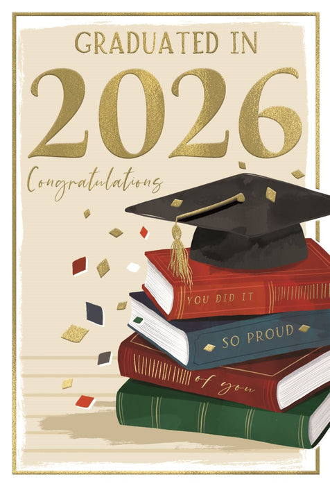ICG 'Graduated In 2026' Graduation Card