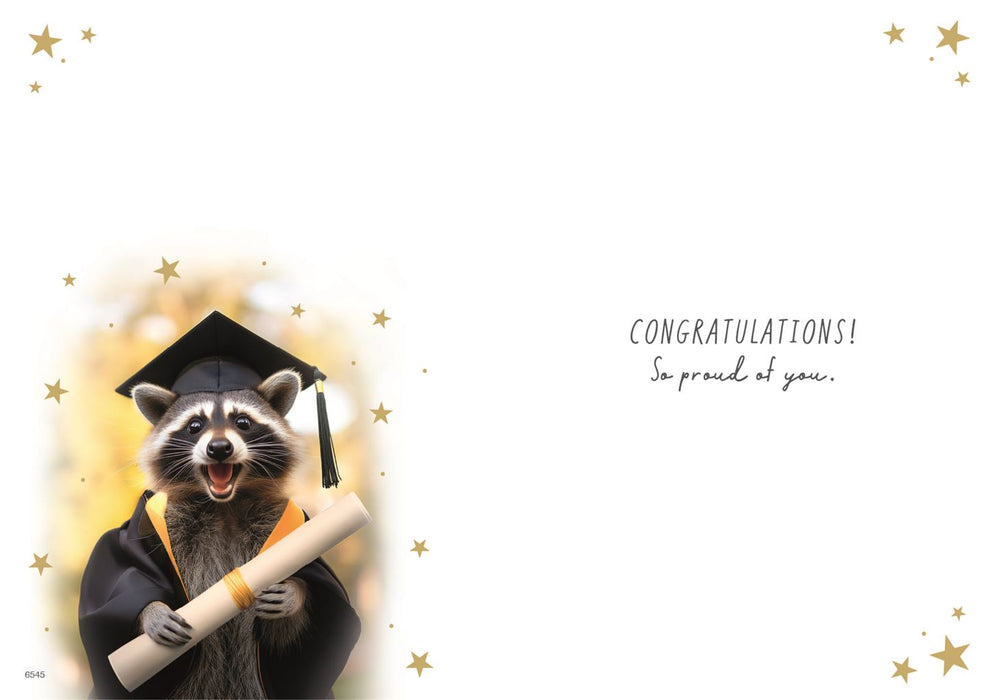 ICG 'You Graduated You Genius' Graduation Card