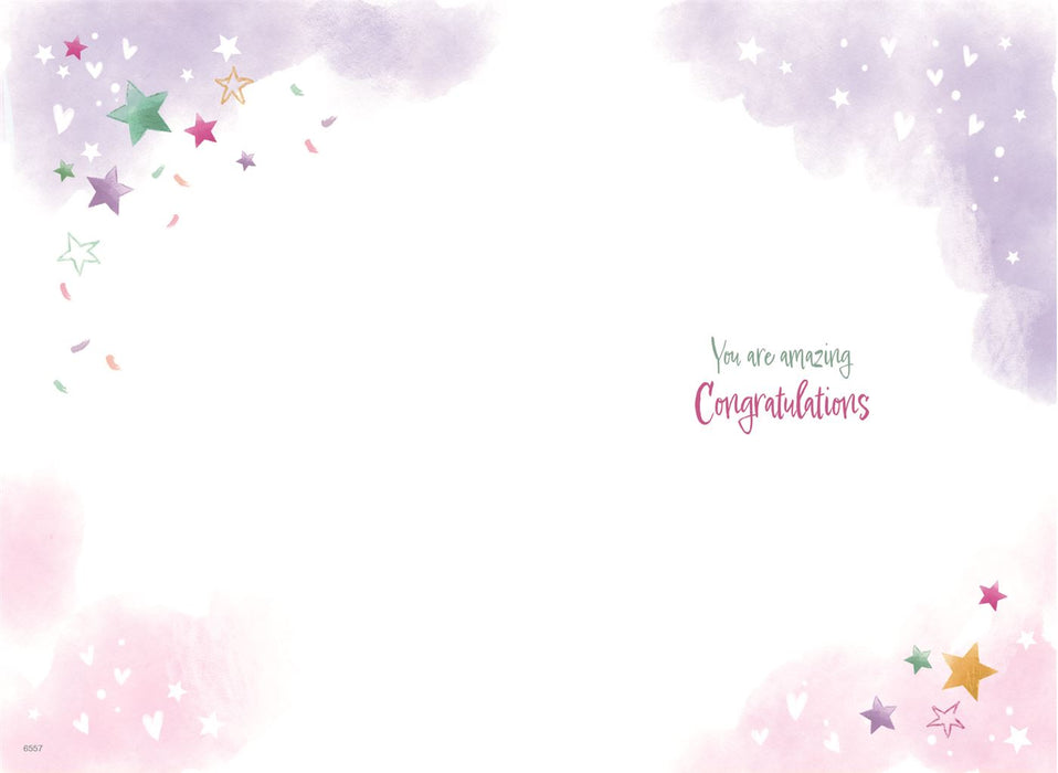 ICG 'Congratulations Granddaughter On Passing Your Exams' Congratulations Card