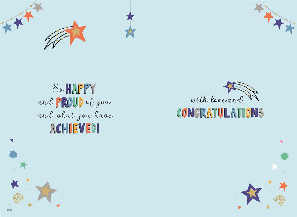 ICG 'Congratulations Great Grandson You Passed ' Congratulations Card