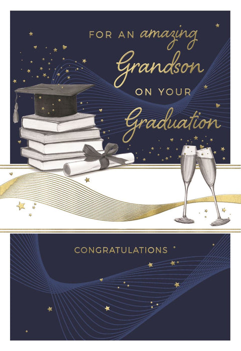 ICG 'To An Amazing Grandson On Your Graduation' Graduation Card
