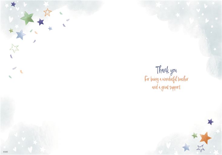 ICG 'Thank You Teacher' Teacher Card