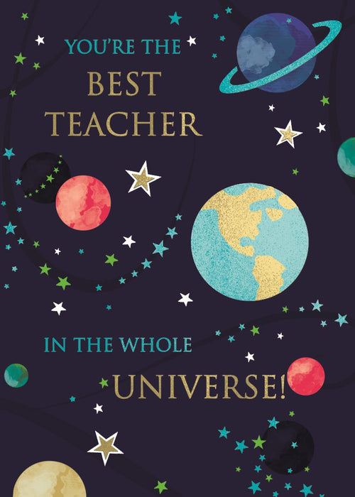 ICG You're The Best Teacher' Teacher Card