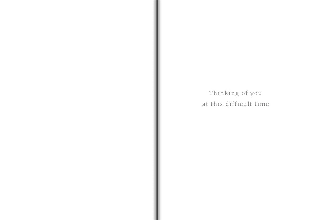 Paperlink 'With Deepest Sympathy' Sympathy Card