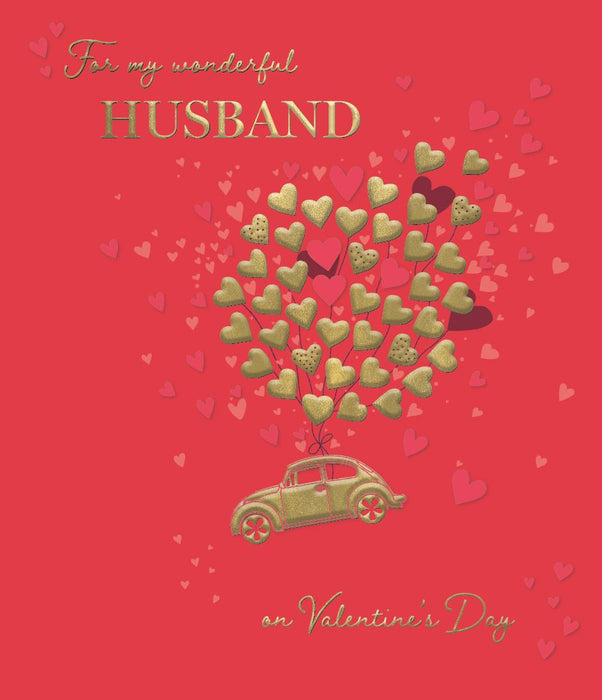 ICG 'For My Wonderful Husband' Valentine Card