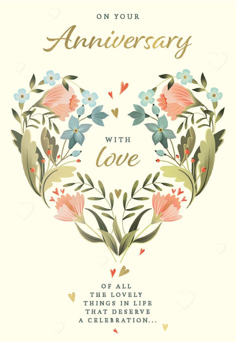 ICG 'On Your Anniversary With Love' Anniversary Card