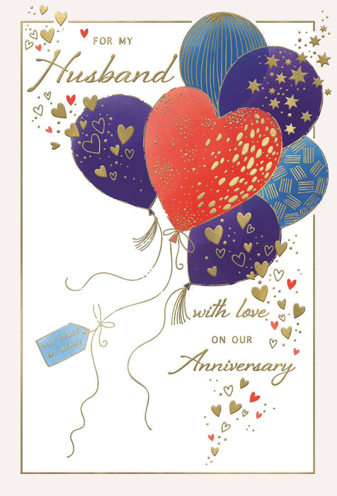 ICG 'For My Husband' Anniversary Card