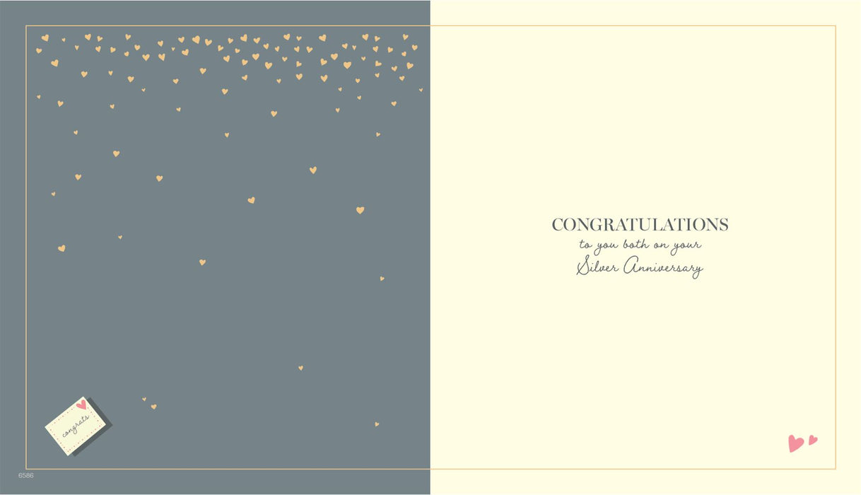 ICG 'Happy Silver Anniversary 25' Anniversary Card