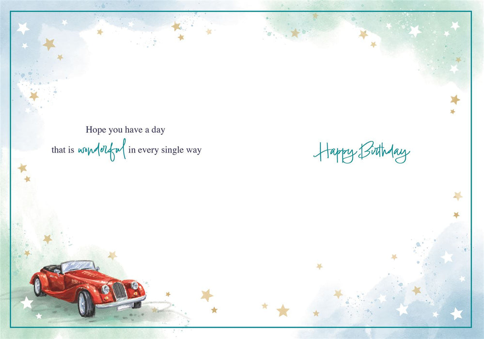 ICG 'Happy Birthday Red Car' Birthday Card