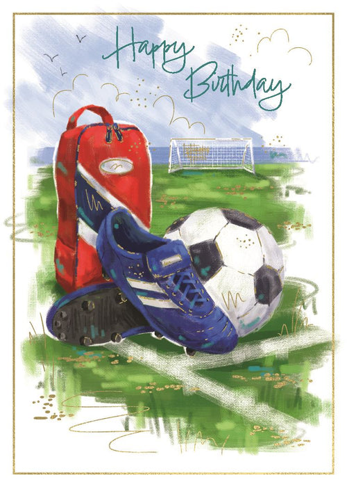ICG 'Happy Birthday Football' Birthday Card