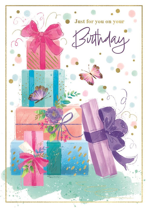 ICG 'Just For You On Your Birthday' Birthday Card
