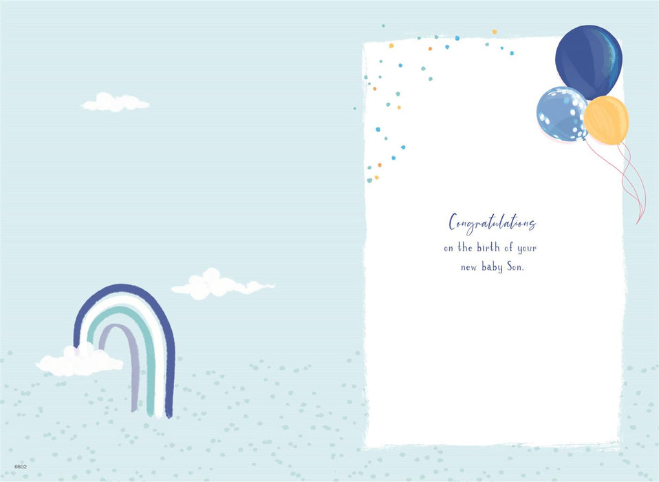 ICG 'Born In 2026 Boy' New Baby Card