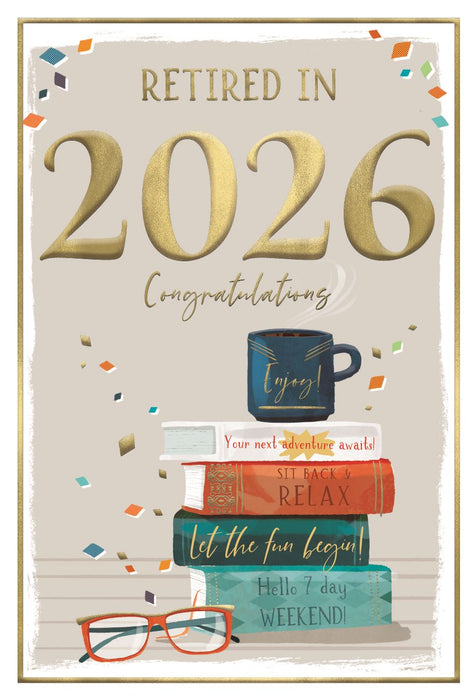 ICG 'Retired In 2026' Retirement Card