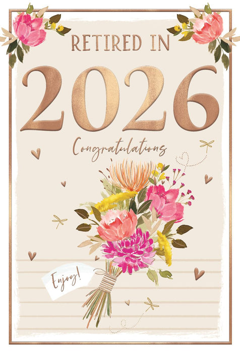 ICG 'Retired In 2026' Retirement Card