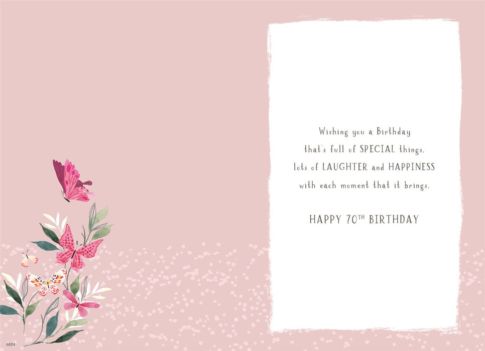 ICG 'Happy 70th Birthday' Birthday Card