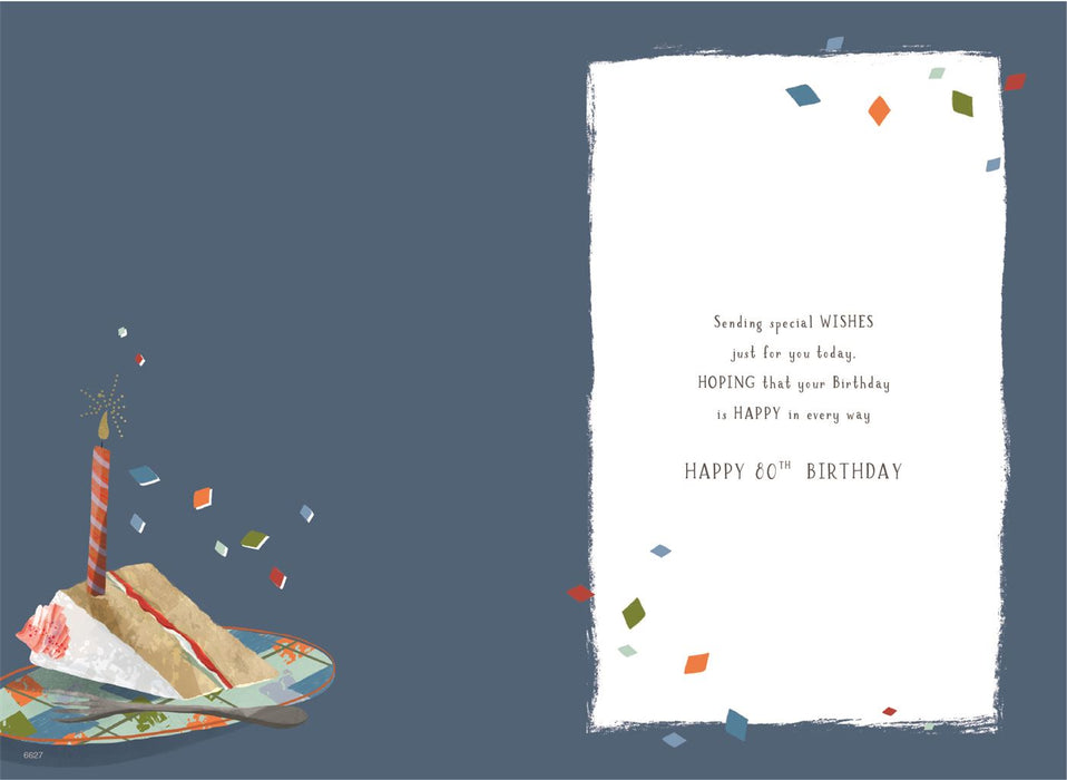 ICG 'Congratulations 80 Today' Birthday Card