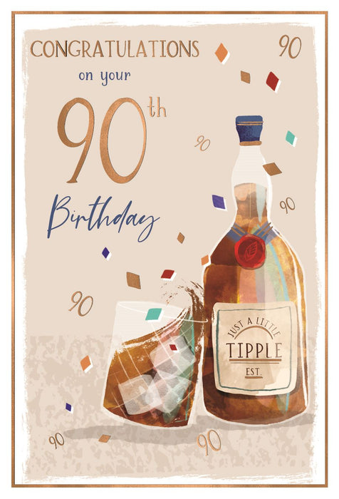 ICG 'Congratulations On Your 90th Birthday' Birthday Card
