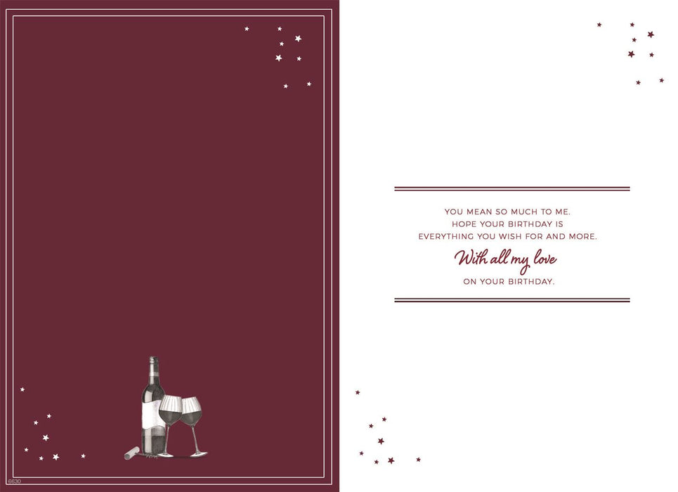 ICG 'For My Wonderful Husband On Your Birthday' Card