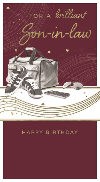 ICG 'For A Brilliant Son-In-Law' Birthday Card