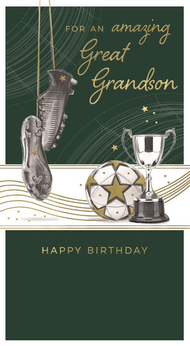ICG 'For An Amazing Great Grandson' Birthday Card