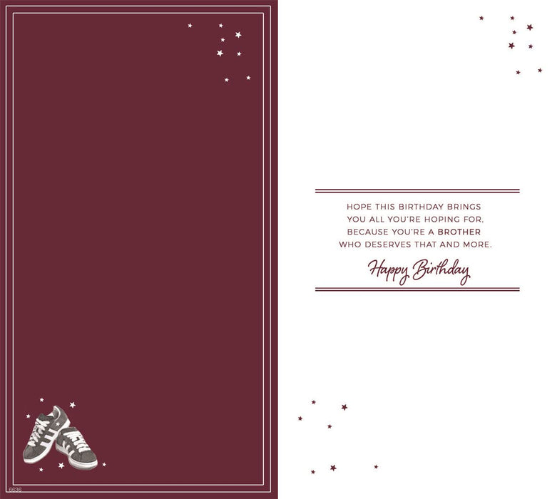 ICG 'For A Brilliant Brother' Birthday Card