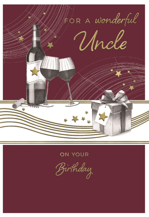 ICG 'For A Wonderful Uncle' Birthday Card