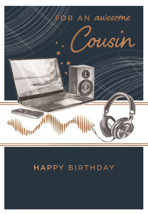 ICG 'For An Awesome Cousin' Birthday Card