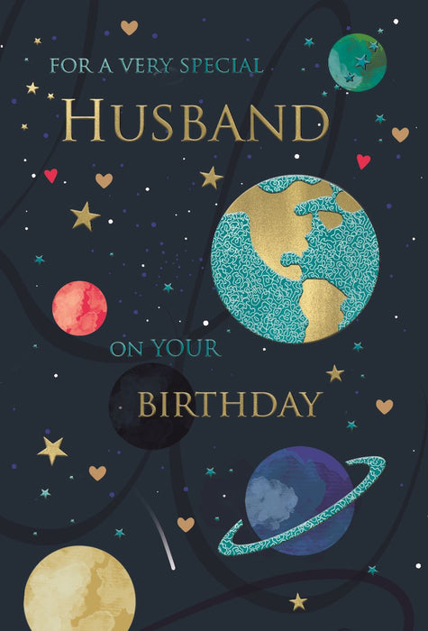 ICG 'For My Very Special Husband On Your Birthday' Card