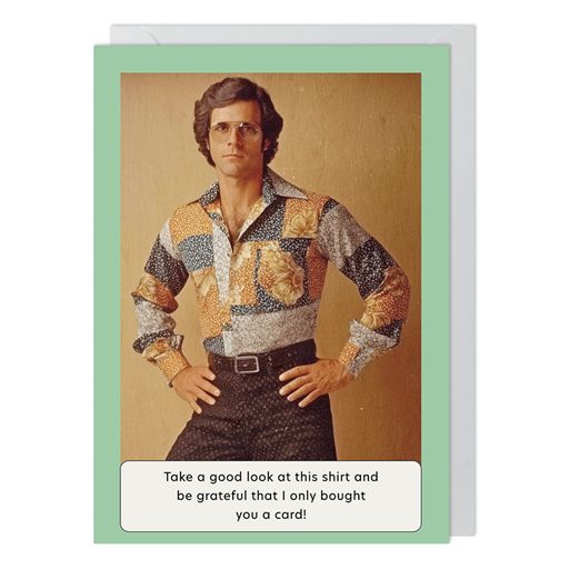 Paperlink 'Shirt' Open Card