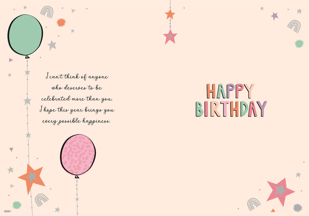 ICG 'For A Lovely Friend' Birthday Card