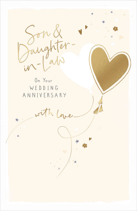 UKG 'Son & Daughter-In-Law' Anniversary Card