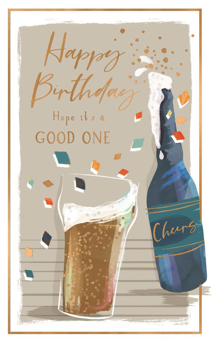 ICG 'Happy Birthday Hope It's A Good One' Birthday Card